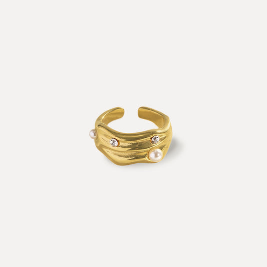 Dainty Diamond Cocktail Ring