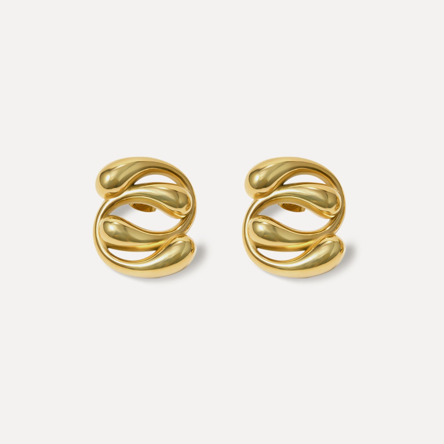 Double C Earrings